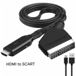 HDMI-st SCART-i/SCART-ist HDMI-sse muundur digiboksi, m&auml;ngukonsooli, audio- ja videoadapteri jaoks