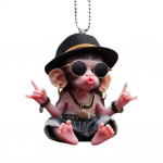 Uus Saabumine Akr&uuml;&uuml;l Ahvi Ripats Personaliseeritud Dekoratsioon Akr&uuml;&uuml;l Ripats Ornament Ripats Joonisfilm C X0I5 A-One size