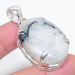 Rainbow Moonstone Handmade 925 Sterling Silver Gift Pendant 1.85 v9c21