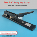 Tugev pika k&auml;ega A3 klammerdaja paksude raamatute ja mitmeotstarbeliste kontoritoimingute jaoks Extended heavy-duty machine for 100 sheets