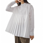Kevadine lahtine &uuml;hev&auml;rviline plisseeritud s&auml;rk, naiste keskmise pikkusega ja pikk aluss&auml;rk M
