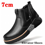 Meeste K&otilde;rgust Lisavad Kingad Saapad K&otilde;rguse Suurendamine Mees Suurendab Sisetald 7Cm Nahk Martin Kauboi 39