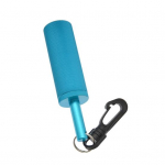 Sukeldumiseks m&otilde;eldud veealune &scaron;eiker klambriga alumiiniumsulamist veealuse sideseadme m&uuml;ra tekitaja signaalkell sukeldumiseks hall