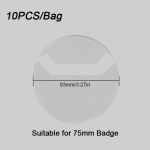 10 tk. L&auml;bipaistev kogutavate m&auml;nguasjade jaoks Aksessuaarid M&auml;rgi kaitse&uuml;mbris M&auml;rgid Kaunistus &Uuml;mmargune kaardi hoiukarp Anime 2 suurust 10pcs