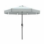 Marbueno P&auml;ikesevari Teras 8 Ribiga D300 cm Pol&uuml;ester Valge Aed Bassein Terrass 10491