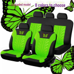 Universaalne liblikas autoistmekate ekspordiks Euroopasse, Ameerikasse ja Kagu-Aasiasse 4-piece Set (Front Double Seats)