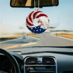 2D multifilmi ripats piiri&uuml;lene akr&uuml;&uuml;l lame auto tahavaatepeegli ripats kodu kaunistus One Size