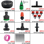 Niisutuss&uuml;steem Aiat&ouml;&ouml;riistad Tilkniisutuss&uuml;steemid Automaatne Voolik Reguleeritava Mugava Paigaldusega Vett S&auml;&auml;stev