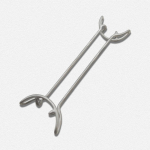 Upgrade Dental Orthodontic T shape Vestibulum Retractor Lip Cheek Retractor Mouth Gag Opener Mouth Retractor Double Ends 1 PC upgrade type