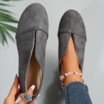Naiste Lamedad Retro terava varbaga jalatsid Kevad-s&uuml;gis suures suuruses lamedad kingad Suvised vabaajajalatsid Zapatos De Mujer 36