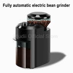 500 RPM Automaatne Kohviveski 2-12 Tassi Seadistus Eemaldatav Roostevabast Terasest Elektriline Veski Puhas Koduseks Kasutamiseks Barista Kohvis&otilde;pradele EU must