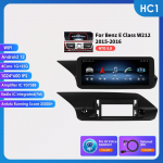 Hizpo kaheksatuumaline 2-DIN autoraadio, toetab Carplay'd, Android Autot, intelligentne RDS, Mercedes Benz W212 E-klassi jaoks:E200 E230 E260 E300 S212 2015-2016 NTG5.0 HC1 1G 32G AI