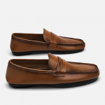 Ehtne nahk Meeste vabaajajalatsid V&auml;litingimustes Moodne h&auml;rrasmees Luksuslikud meeste loaferid Mokassiinid Hingavad slip-on kingad Vabaaja jalutusk&auml;ik 38 pruun
