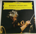 LP plaat HERBERT VON KARAJAN BERLINER PHILH Rossini avam&auml;ngud MG2319 DEUTSCHE GRAMM Jaapan Obi Klassika