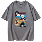 Piiri&uuml;lene Jaapani s&otilde;jakoomiksite T-s&auml;rgid - Unisex l&uuml;hikeste varrukatega One Piece disain, Naiste t&auml;pilised T-s&auml;rgid, Guangzhou puuvill Medium s&uuml;si