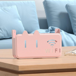 Seinale paigaldatav traadita WiFi-salvestuskarp &Otilde;&otilde;nes disain Ei ole vaja mulgustuda Ruuter S&auml;ilitusriiulid Elutoa teler digiboksid