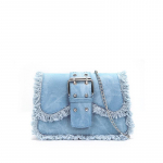 Vabaaja sinised teksasest naiste &otilde;lakotid Lihtsad t&ouml;&ouml;le k&auml;imiseks m&otilde;eldud crossbody kotid Kaasaskantavad klapiga tutiga v&auml;ikesed ruudukujulised kotid Naiste k&auml;ekotid
