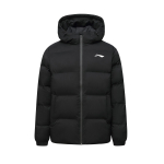 Li Ning Soe Kapuutsiga Mugav Mitmek&uuml;lgne Pikkade Varrukatega Puuvillane Jakk Unisex Jakk Must AJMU291-1 M