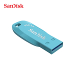 SanDisk Ultra Shift USB 3.2 Gen 1 M&auml;lupulk V&auml;rviline M&auml;lupulk 32GB 64GB 128GB Kuni 100 MB/s USB M&auml;lupulk Originaalne U-disk 【32GB】 sinine