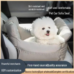 Pestav lemmiklooma autoiste: V&auml;ike koera/kassi reisivoodi ja turvapadi Pet Multi-Function Car Nest