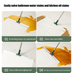 Teleskoop-WC Vannitoa klaasipuhasti Mop Magic Broom P&uuml;hkimine Maa kraapimine P&otilde;randa puhastamine Kodumajapidamises kasutatava mopi puhastust&ouml;&ouml;riist 50CM