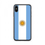 Coque T&eacute;lephone Drapeau Argentine &ndash; iPhone X