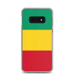 Coque T&eacute;l&eacute;phone &ndash; Samsung &ndash; Galaxy S10e &ndash; Drapeau Guin&eacute;e &ndash; Souple &ndash; mitmev&auml;rviline