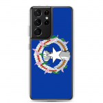 Coque T&eacute;l&eacute;phone &ndash; Samsung &ndash; Galaxy S21 Ultra &ndash; Drapeau &Icirc;les Mariannes &ndash; Supp &ndash; Mitmev&auml;rviline