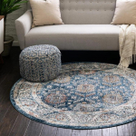 Elutoa &uuml;mmargune vaip nahas&otilde;bralik ja kulumiskindel kohvilaua matt magamistoa voodi&auml;&auml;rne vaip 120 * 120cm