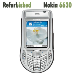 Renoveeritud Originaal Nokia 6630 2.1' tolline GSM 3G Avatud Mobiiltelefon 1 SIM-kaardiga No charger h&otilde;be