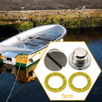 5 Sets Marine Lower Unit Oil Drain Plug Kit Professional 79953Q04 Easy to Install 28634 High