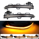 BMW X3 X4 X5 X6 F25 LCI F26 F15 F16 2014-28 jaoks K&uuml;lgpeegli suunatule Blinker Valgus J&auml;rjestikune D&uuml;naamiline P&ouml;&ouml;rdetule Lamp