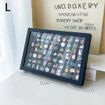 Baari m&auml;rgikogu karp L&auml;bipaistev Tolmukindel Rindm&auml;rkide Karbik Medalite V&auml;ljapanekualus PU Nahast Ehted Medalite Kollektsiooni V&auml;ljapanekuraam