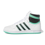 Adidas Top Ten RB J Valged Hi-Res Rohelised Laste Tossud Cloud-White Core-Black HR1416 35&frac12;