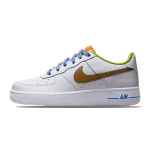 Nike Force 1 LV8 GS Valge Mitmev&auml;rviline Laste Tossud Keskmine Sinine Magma Oranž Mitmev&auml;rviline DQ7767-100 36