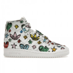 Jeremy Scott x adidas Forum 84 High Monogram Unisex tossud White Cloud-White Core-Black HQ1128 36