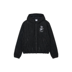 Nike X Stussy triibuline villane jope (Aasia suuruse m&auml;&auml;ramine) Must Unisex t&auml;navar&otilde;ivad DR4413-010 XXL