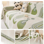 Moodne minimalistlik &scaron;enill-diivani r&auml;tikukate riidest diivani kate Four Seasons universaalne t&auml;iskattega tekk padi 180*130