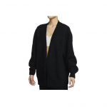 Nike Sportswear Phoenix Cozy Boucle Kootud Kampsun Naiste pealisr&otilde;ivad Must FZ1712-010 L