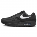 Nike Air Max 1 Must Valge Swoosh Tossud Vabaajajalatsid FZ0628-010 36.5 must