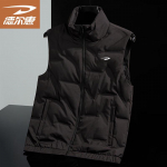Deerhui Men's Autumn/Winter Stand Collar Padded Vest XL