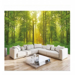 3D Tapeet Loodus Roheline Suured Puud Mets Seinamaal Elutuba Magamistuba Seinapaber 200 cm(W) x 140 cm(H)