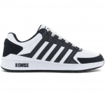K-Swiss Vista Trainer - Herren Sneakers Schuhe Wei&szlig;-Schwarz 07000-034-M ORIGINAL EU 44.5 valge
