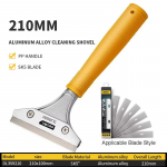 Roostevabast terasest klaasist l&auml;bipaistva tera puhastusnuga &otilde;mbluse kaabits sein nahk klaasp&otilde;randa puhastus marmori eemaldamise liim erit&ouml;&ouml;riist