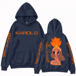 Karol G TROPICOQUETA 2025 Huppar Harajuku Hip Hop Pullover Topp Dressipluus Kingitus S