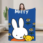 M-Miffy armas k&uuml;&uuml;likuga viskepadi diivanile kohev pehme pl&uuml;&uuml;spleed 50x60 tolli mitme suurusega voodikatted k&otilde;ikideks aastaaegadeks 30x40in