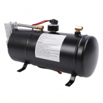 Rongihelisignali komplekt 12V 135dB &Uuml;limalt vali 4 toruga &otilde;husignaalide komplekt 150PSI 3L kompressoriga veoautodele, autodele, kaubikutele, paatidele