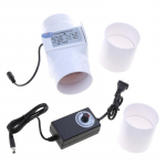 75mm Ventilaator Kodu Inline Torukanali Ventilaator Vannitoa Eemaldaja Ventilatsiooni Kiirusekontrolli &Otilde;hupuhasti