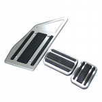 Stainless steel Pedal Cover for DS DS 7 CROSSBACK 2018  Auto No Drilling Aluminum Brake And Accelerator Pedal Covers AT 2PCS