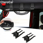 2 in1 Grab Handles with Storage Organizer Bag for Jeep Wrangler YJ TJ JK JL JT
